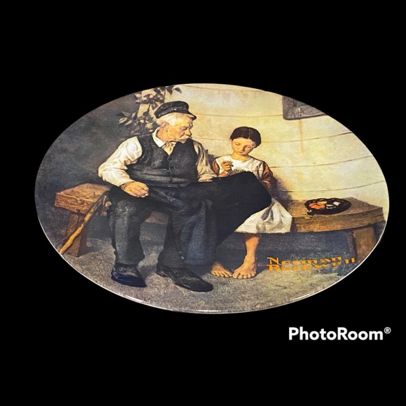 EUC•Norman Rockwell “The Lighthouse Keepers Daughtet” The Heritage Collection - Picture 2 of 6